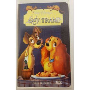 VHS Lady and The Tramp © 1998 Disney Masterpiece Rated G Barbara Luddy,